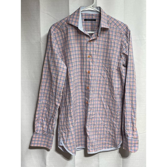 HammerMade Dress Shirt Long‎ Sleeve 39/15.5 - Picture 2 of 5